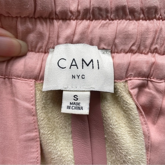 CAMI NYC Pink Dalton Faux Vegan Leather Joggers Pants - S, $275US - Picture 7 of 12
